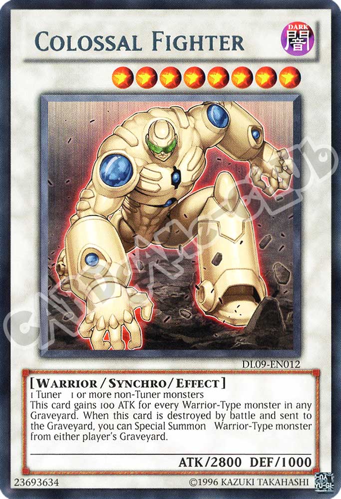 DL09-EN012 Colossal Fighter rara mattone unlimited (EN) -NEAR MINT-