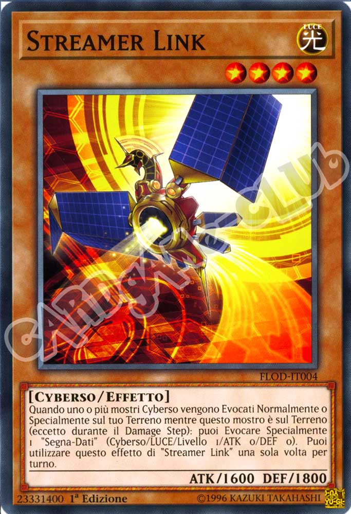 FLOD-IT004 Streamer Link comune 1a Edizione (IT) -NEAR MINT-