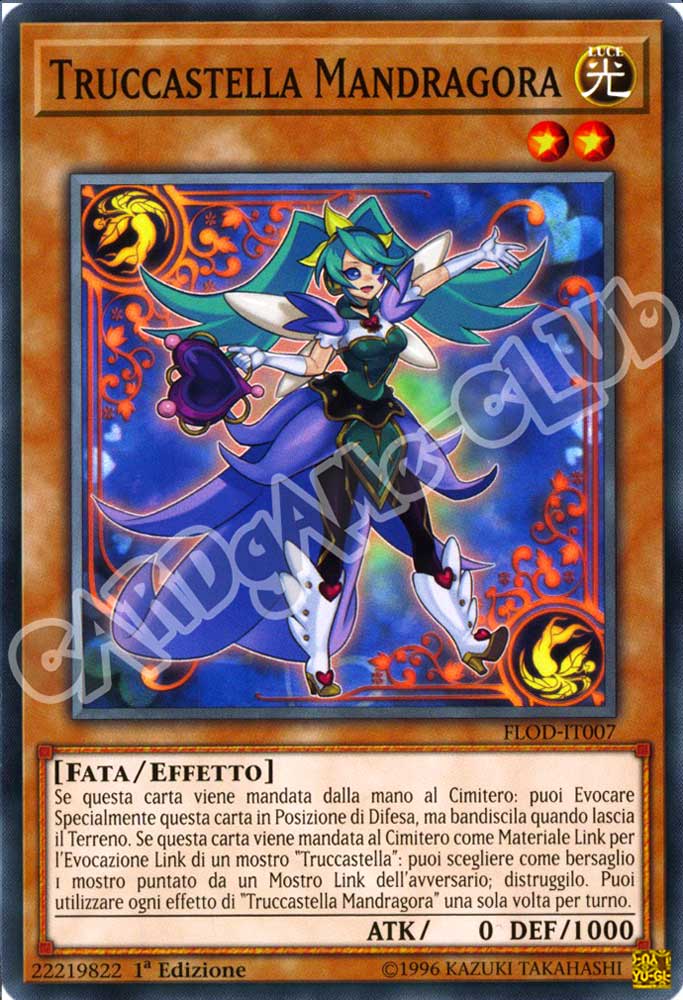 FLOD-IT007 Truccastella Mandragora comune 1a Edizione (IT) -NEAR MINT-