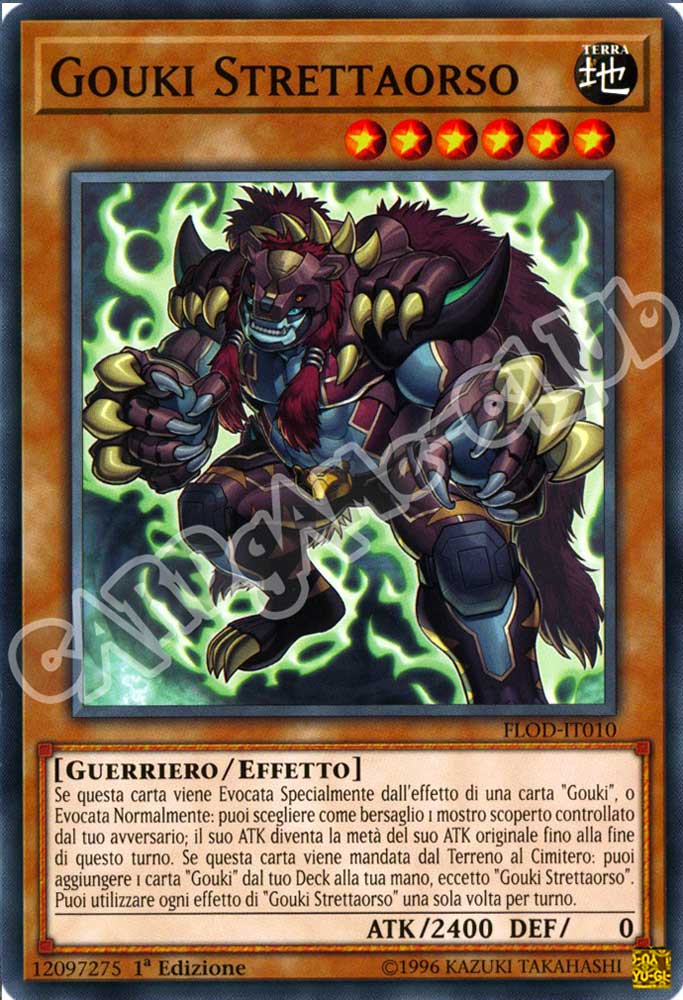 FLOD-IT010 Gouki Strettaorso comune 1a Edizione (IT) -NEAR MINT-