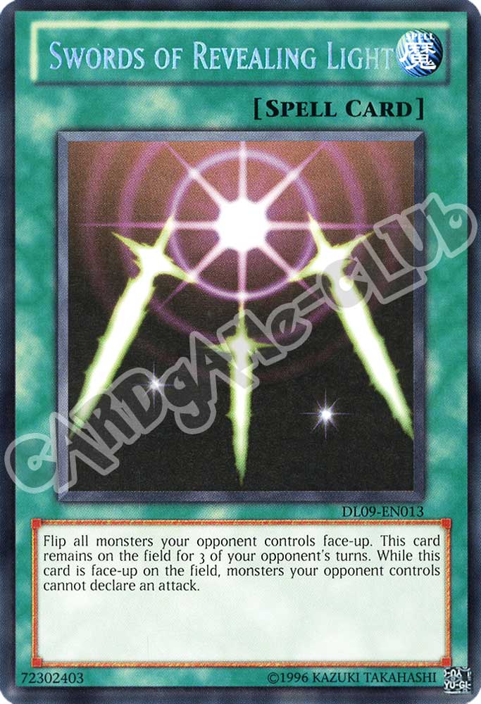 DL09-EN013 Swords of Revealing Light rara argento unlimited (EN) -NEAR MINT-