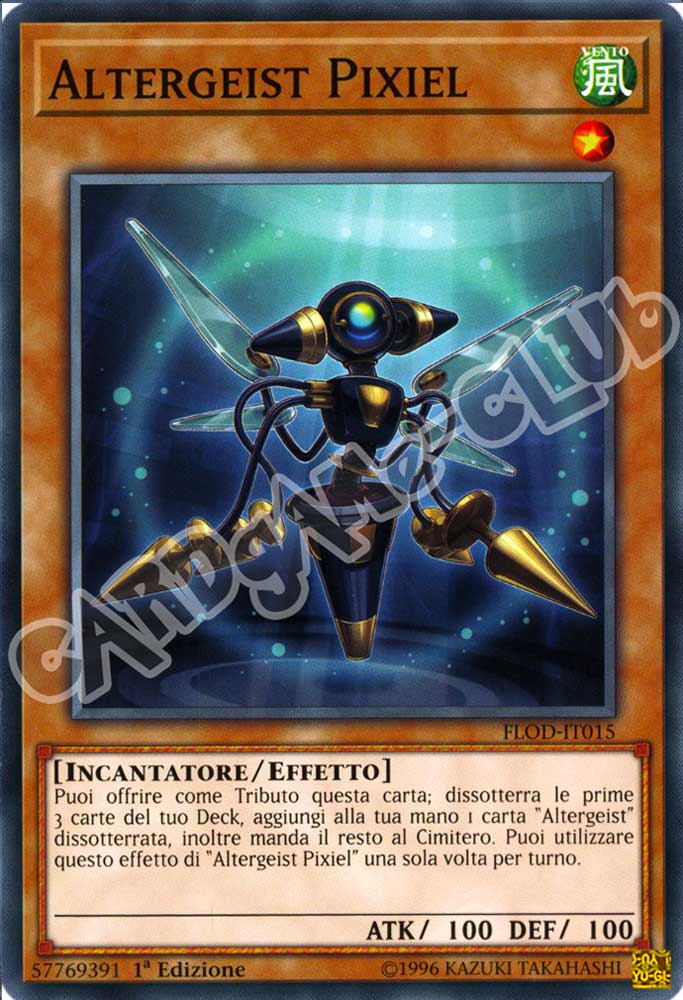 FLOD-IT015 Altergeist Pixiel comune 1a Edizione (IT) -NEAR MINT-