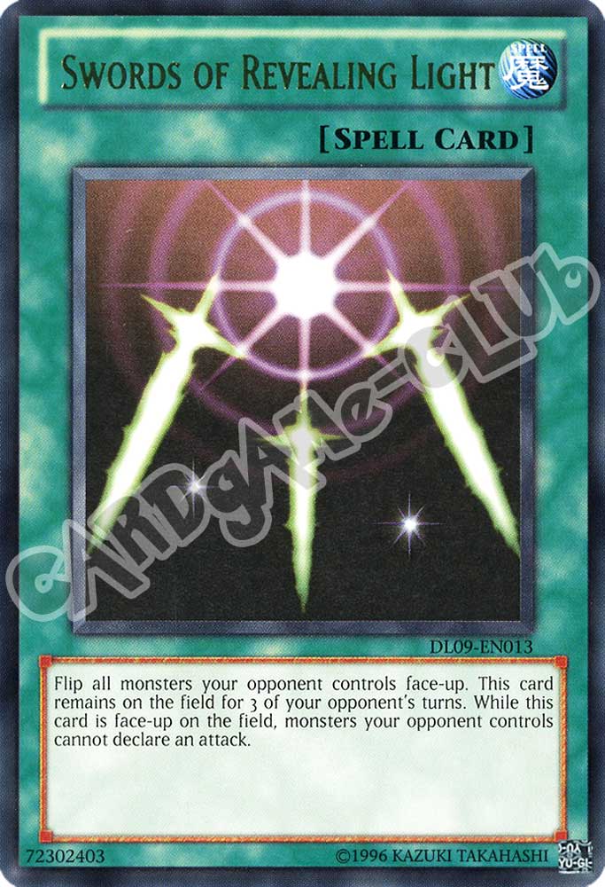 DL09-EN013 Swords of Revealing Light rara blu unlimited (EN) -NEAR MINT-