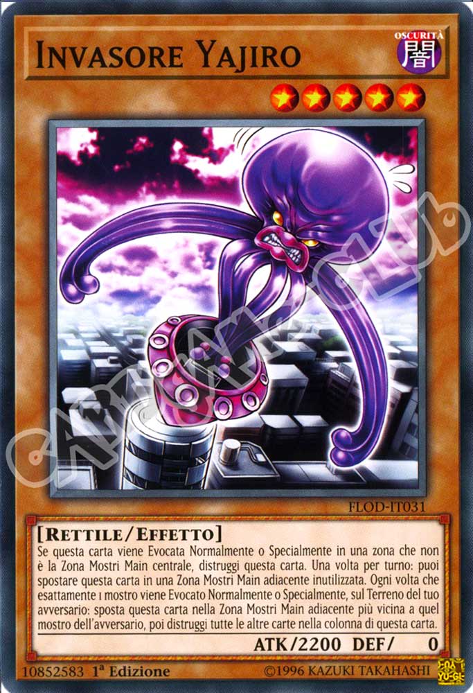 FLOD-IT031 Invasore Yajiro comune 1a Edizione (IT) -NEAR MINT-
