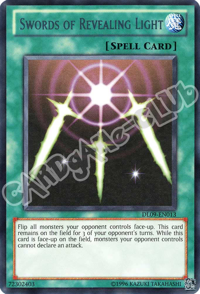 DL09-EN013 Swords of Revealing Light rara mattone unlimited (EN) -NEAR MINT-