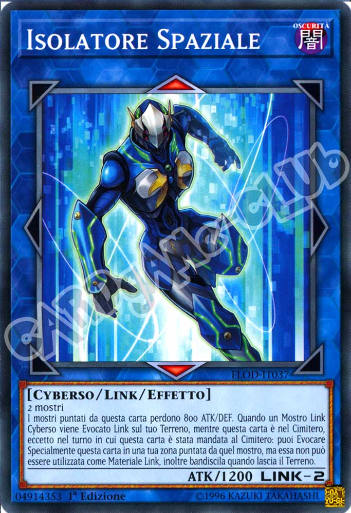 FLOD-IT037 Isolatore Spaziale comune 1a Edizione (IT) -NEAR MINT-