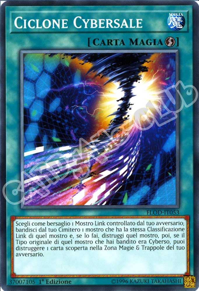 FLOD-IT053 Ciclone Cybersale comune 1a Edizione (IT) -NEAR MINT-
