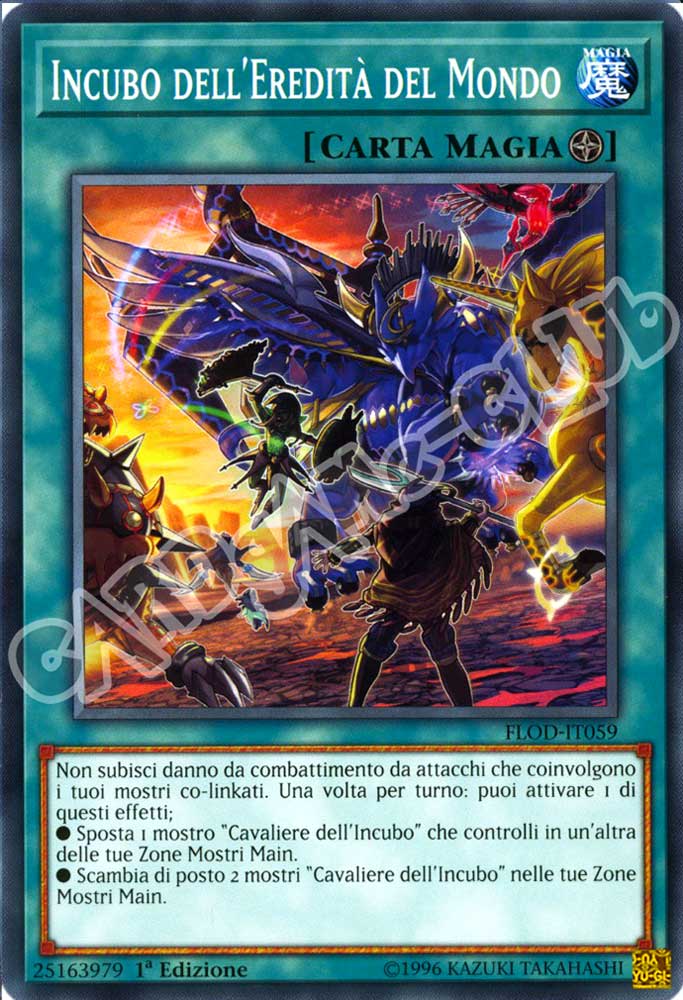 FLOD-IT059 Incubo dell'Eredita' del Mondo comune 1a Edizione (IT) -NEAR MINT-