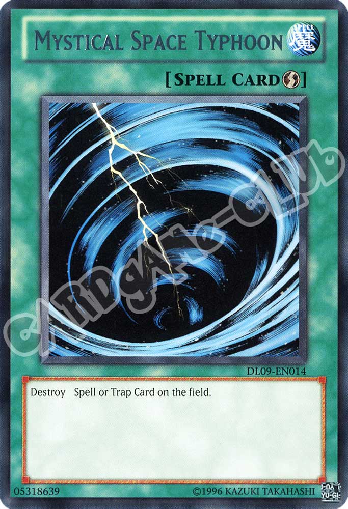 DL09-EN014 Mystical Space Typhoon rara mattone unlimited (EN) -NEAR MINT-