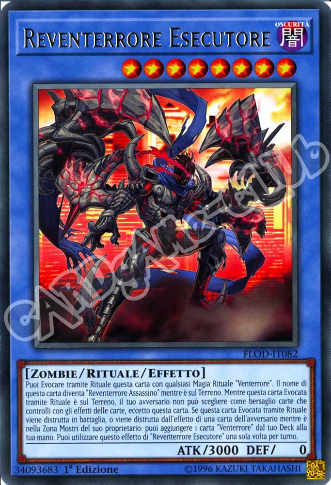 FLOD-IT082 Reventerrore Esecutore rara 1a Edizione (IT) -NEAR MINT-