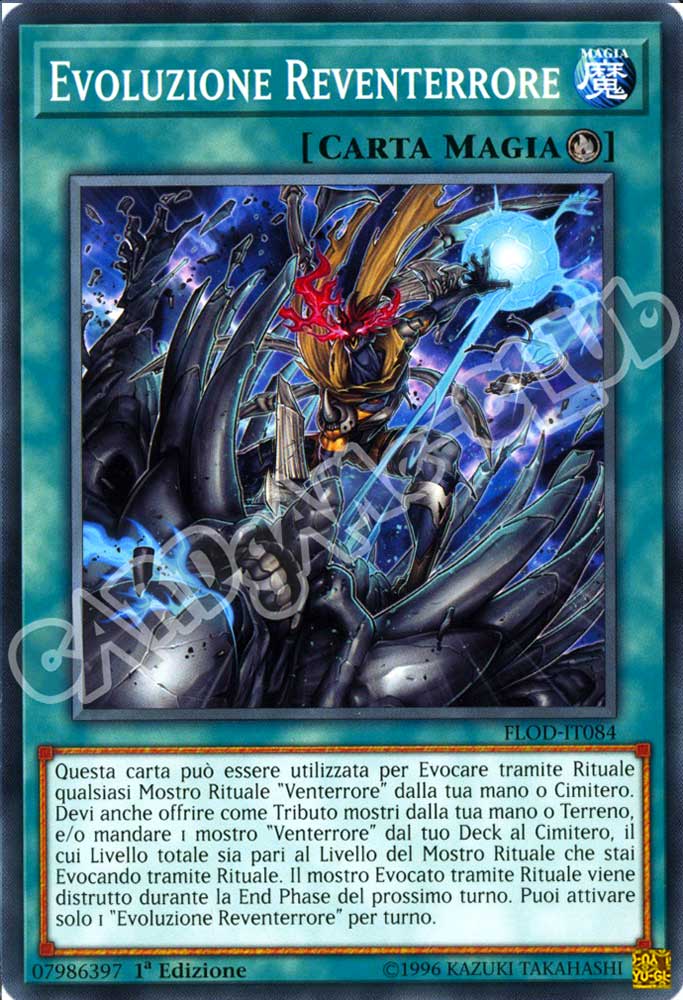 FLOD-IT084 Evoluzione Reventerrore comune 1a Edizione (IT) -NEAR MINT-