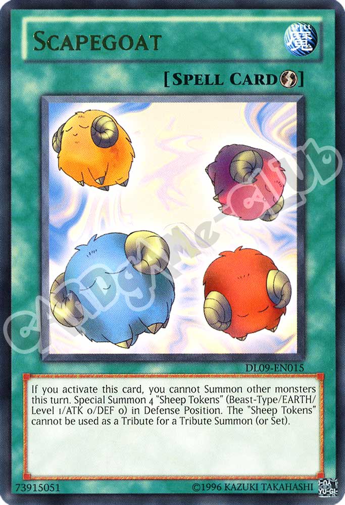 DL09-EN015 Scapegoat rara argento unlimited (EN) -NEAR MINT-