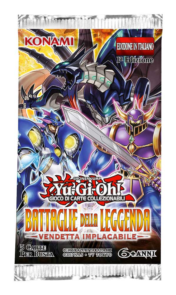 Battaglie della Leggenda: Vendetta Implacabile 1a edizione busta 5 carte (IT)