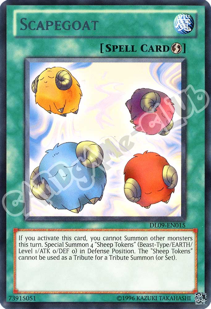 DL09-EN015 Scapegoat rara mattone unlimited (EN) -NEAR MINT-