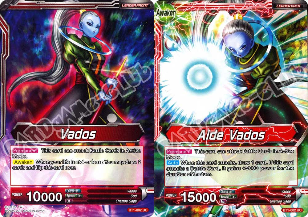 BT1-002 Vados // Aide Vados non comune normale/normale (EN) -NEAR MINT-