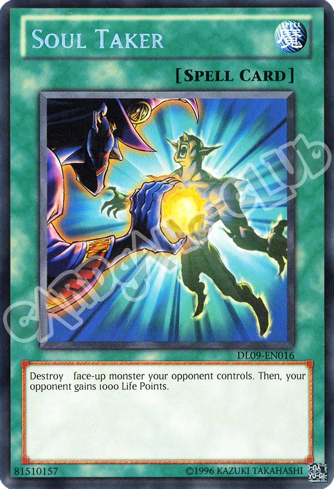 DL09-EN016 Soul Taker rara blu unlimited (EN) -NEAR MINT-