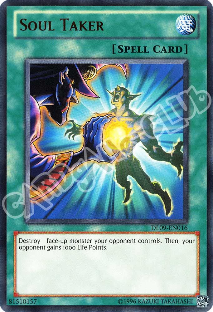 DL09-EN016 Soul Taker rara verde unlimited (EN) -NEAR MINT-