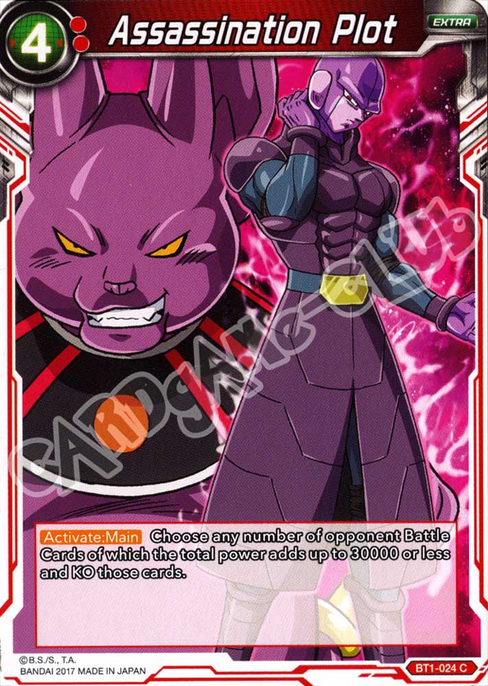 BT1-024 Assassination Plot comune normale (EN) -NEAR MINT-