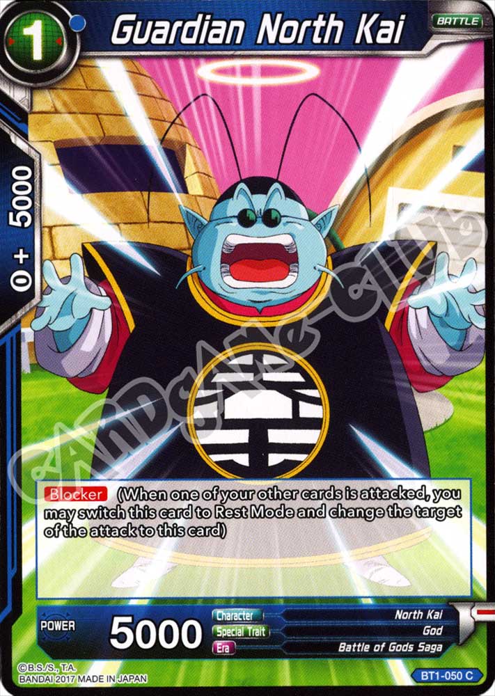 BT1-050 Guardian North Kai comune normale (EN) -NEAR MINT-