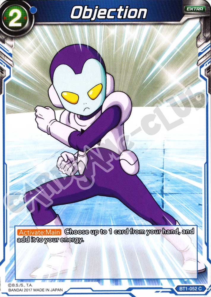 BT1-052 Objection comune normale (EN) -NEAR MINT-