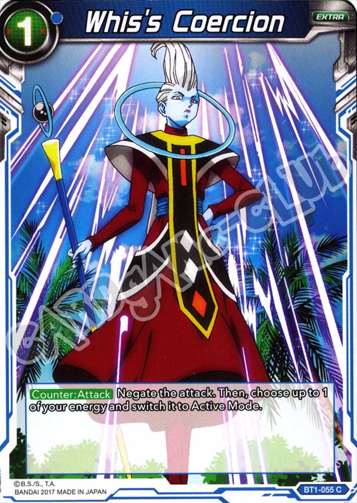 BT1-055 Whis's Coercion comune normale (EN) -NEAR MINT-