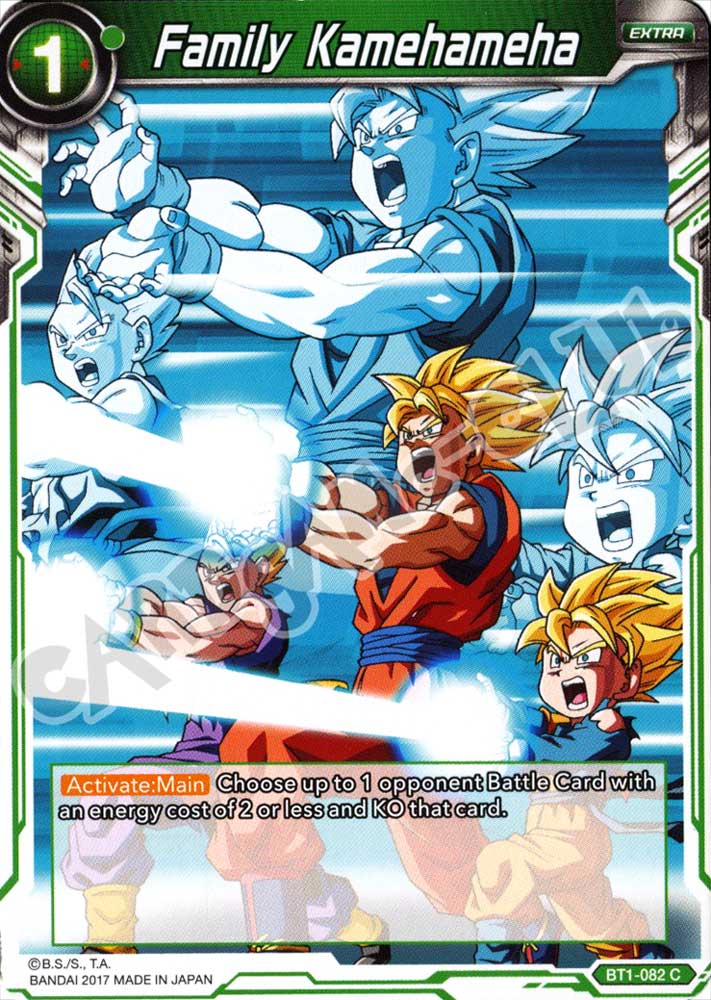 BT1-082 Family Kamehameha comune normale (EN) -NEAR MINT-