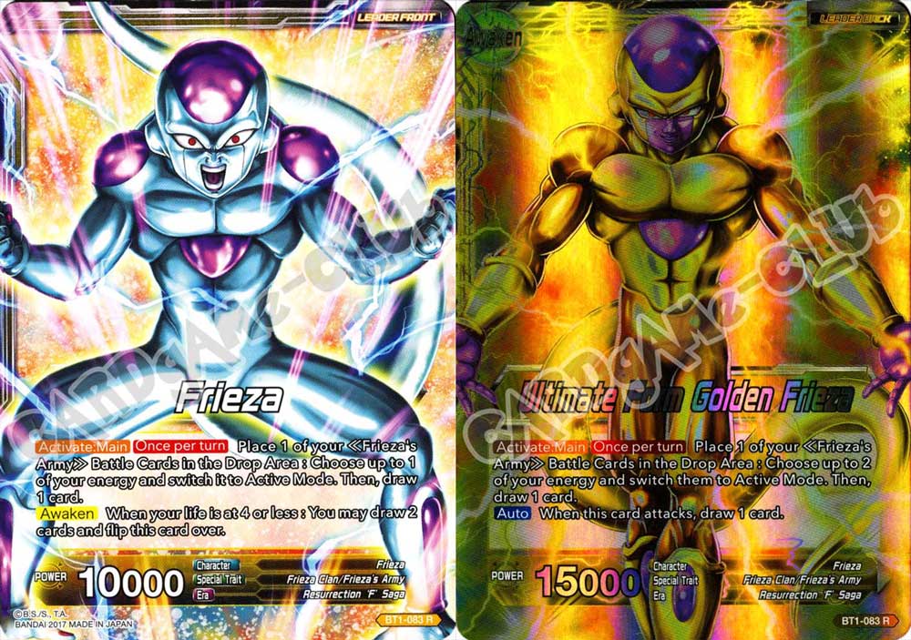 BT1-083 Frieza // Ultimate Form Golden Frieza rara normale/foil (EN) -NEAR MINT-