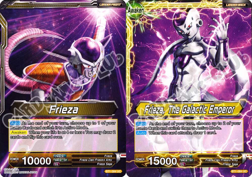 BT1-084 Frieza // Frieza, The Galactic Emperor non comune normale/normale (EN) -NEAR MINT-