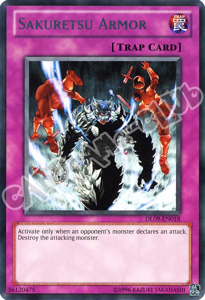 DL09-EN018 Sakuretsu Armor rara mattone unlimited (EN) -NEAR MINT-