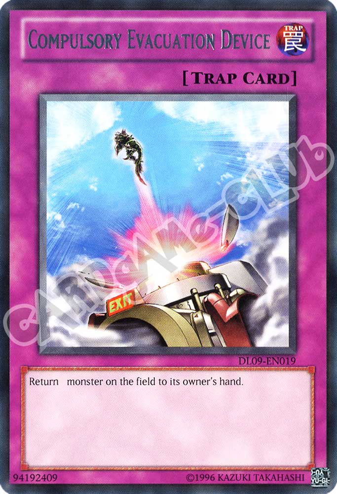 DL09-EN019 Compulsory Evacuation Device rara mattone unlimited (EN) -NEAR MINT-