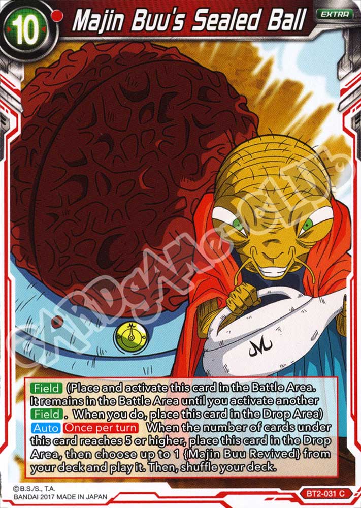 BT2-031 Majin Buu's Sealed Ball comune normale (EN) -NEAR MINT-
