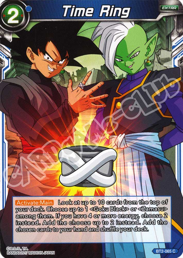 BT2-065 Time Ring comune normale (EN) -NEAR MINT-