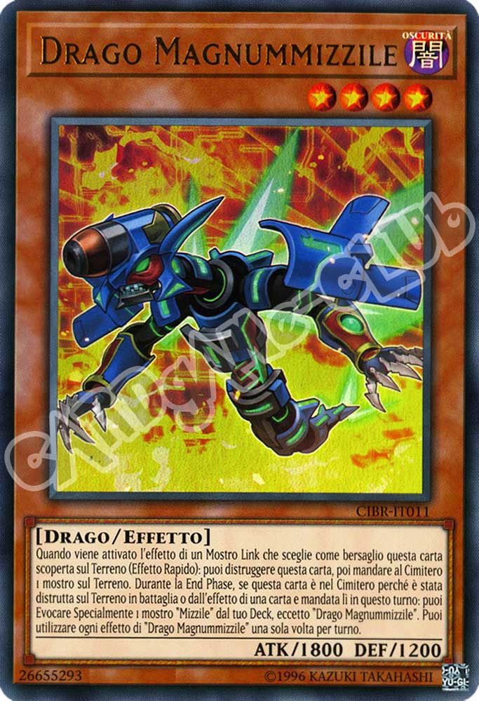 CIBR-IT011 Drago Magnummizzile ultra rara unlimited (IT) -NEAR MINT-