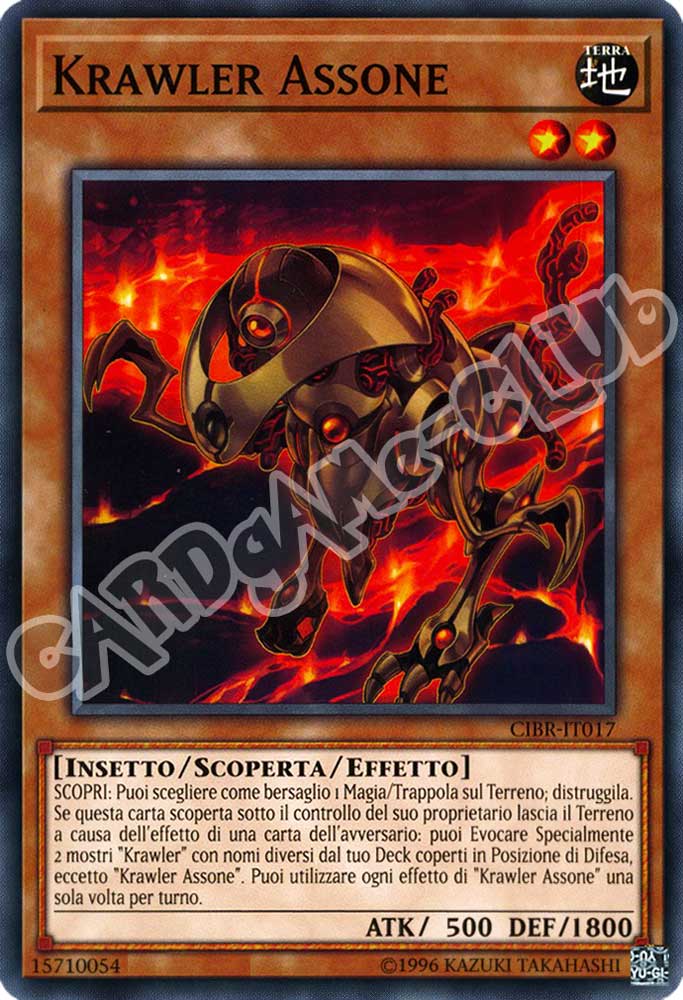CIBR-IT017 Krawler Assone comune unlimited (IT) -NEAR MINT-