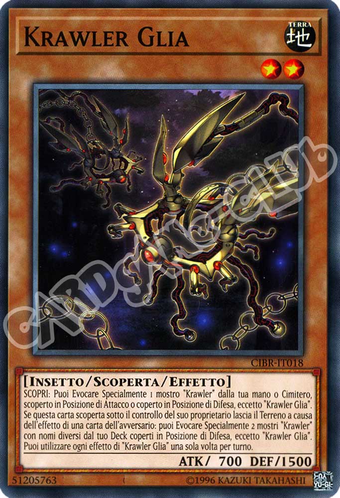 CIBR-IT018 Krawler Glia comune unlimited (IT) -NEAR MINT-