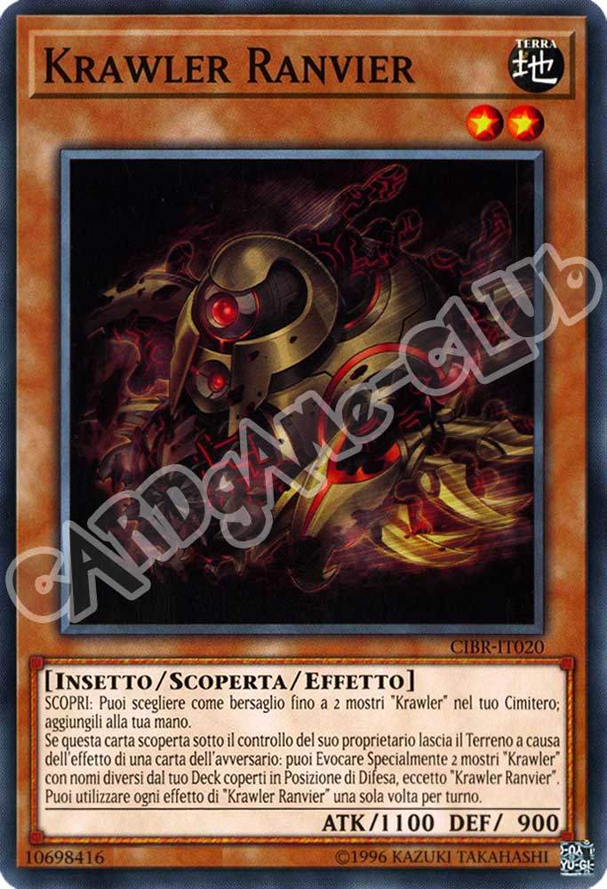 CIBR-IT020 Krawler Ranvier comune unlimited (IT) -NEAR MINT-