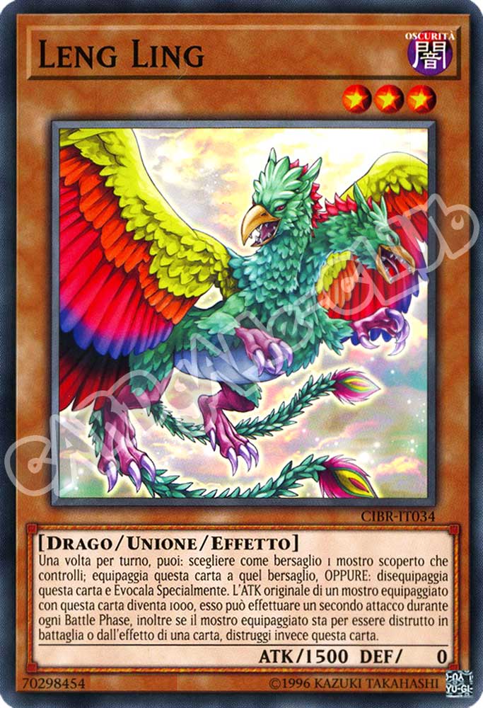 CIBR-IT034 Leng Ling comune unlimited (IT) -NEAR MINT-