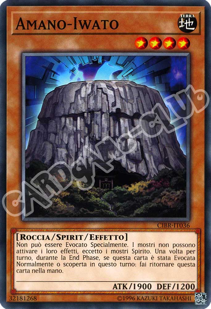 CIBR-IT036 Amano-Iwato comune unlimited (IT) -NEAR MINT-