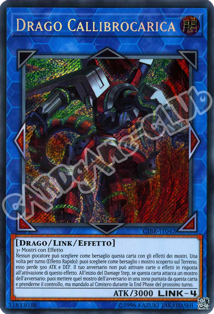 CIBR-IT042 Drago Callibrocarica rara segreta unlimited (IT) -NEAR MINT-