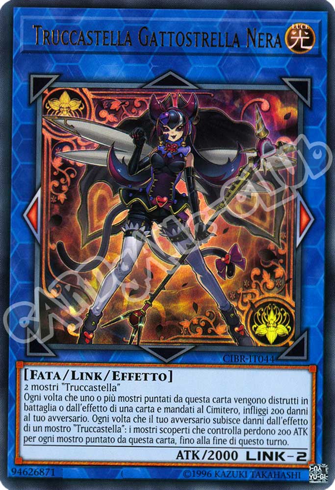 CIBR-IT044 Truccastella Gattostrella Nera ultra rara unlimited (IT) -NEAR MINT-