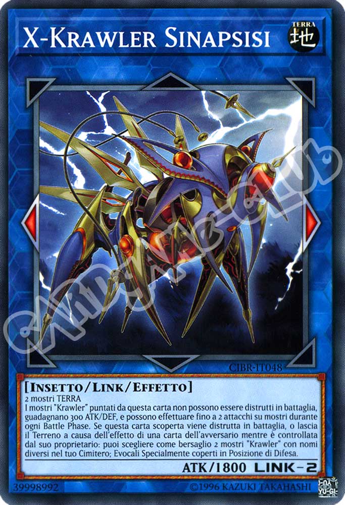 CIBR-IT048 X-Krawler Sinapsisi comune unlimited (IT) -NEAR MINT-