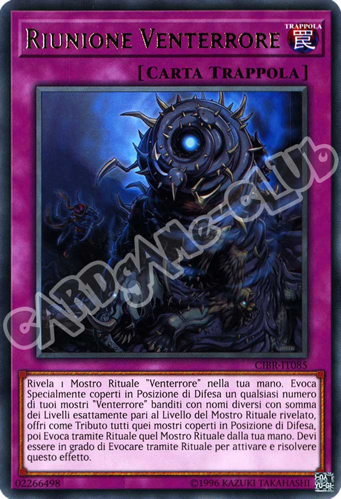 CIBR-IT085 Riunione Venterrore rara unlimited (IT) -NEAR MINT-