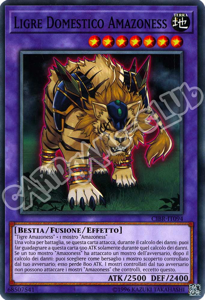 CIBR-IT094 Ligre Domestico Amazoness comune unlimited (IT) -NEAR MINT-