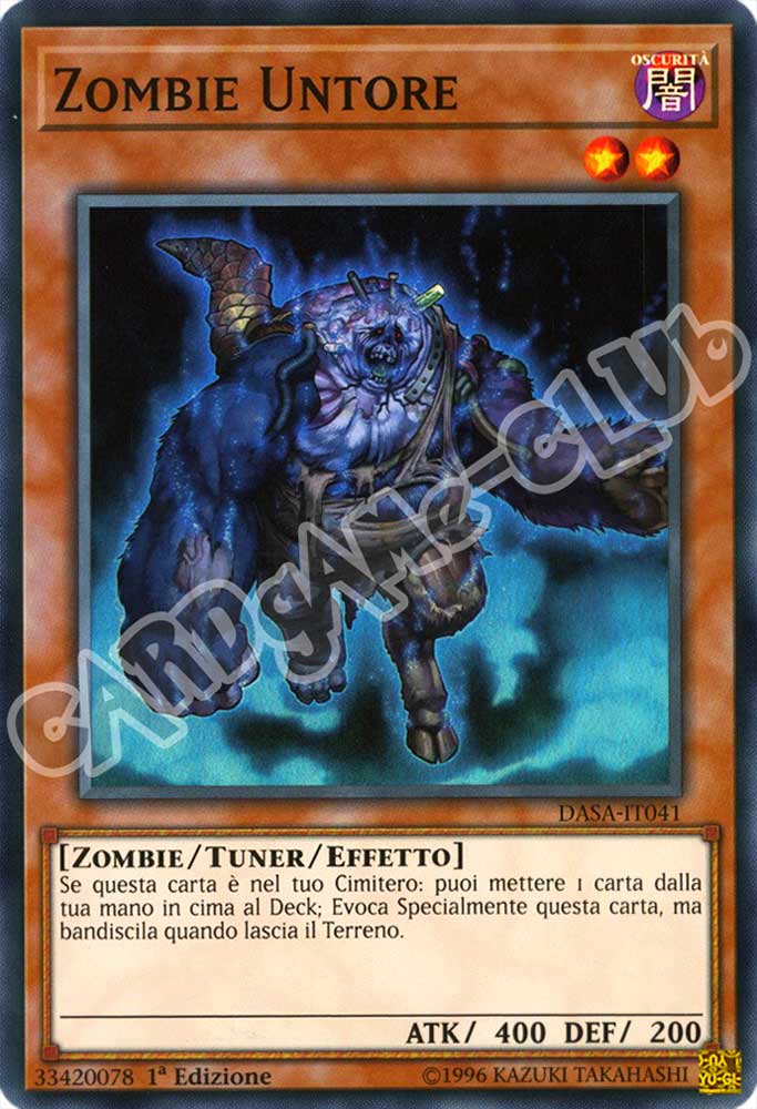 DASA-IT041 Zombie Untore super rara 1a Edizione (IT) -NEAR MINT-