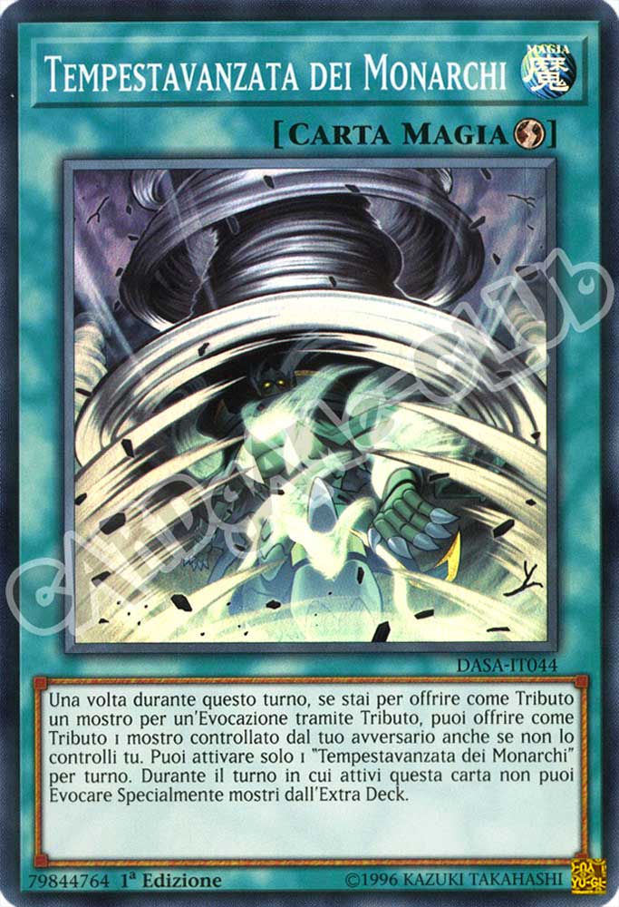 DASA-IT044 Tempestavanzata dei Monarchi super rara 1a Edizione (IT) -NEAR MINT-