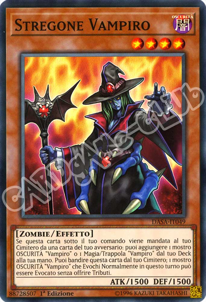 DASA-IT049 Stregone Vampiro super rara 1a Edizione (IT) -NEAR MINT-