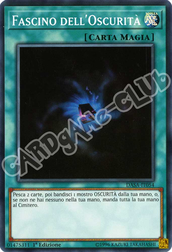 DASA-IT054 Fascino dell'Oscurita' super rara 1a Edizione (IT) -NEAR MINT-