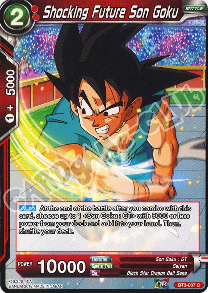 Shocking Future Son Goku comune normale (EN) -NEAR MINT-