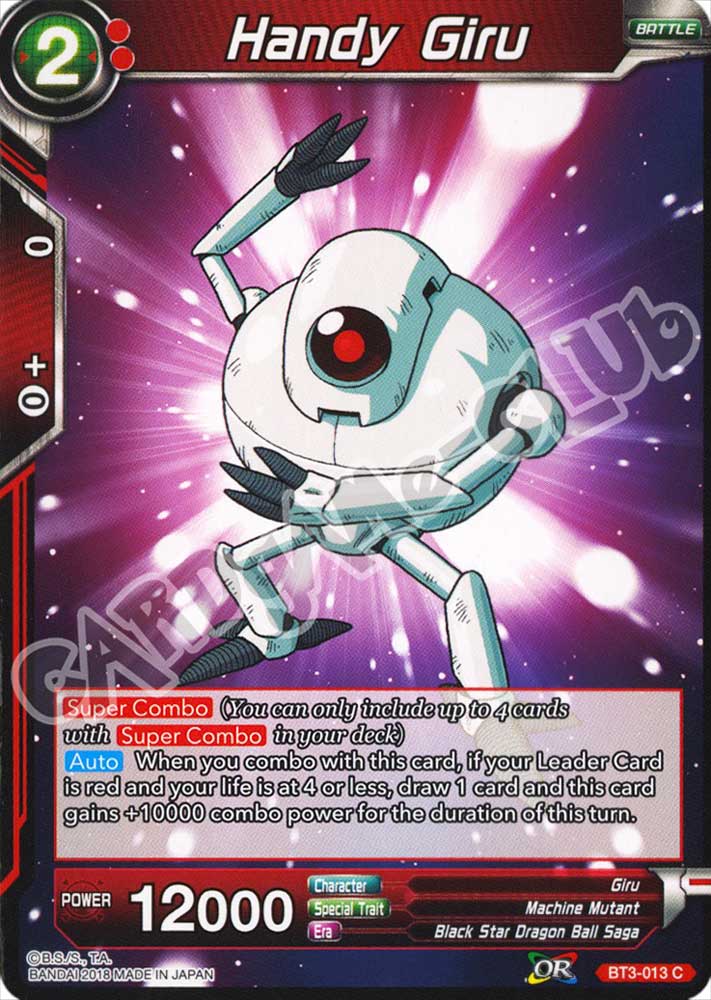 Handy Giru comune normale (EN) -NEAR MINT-