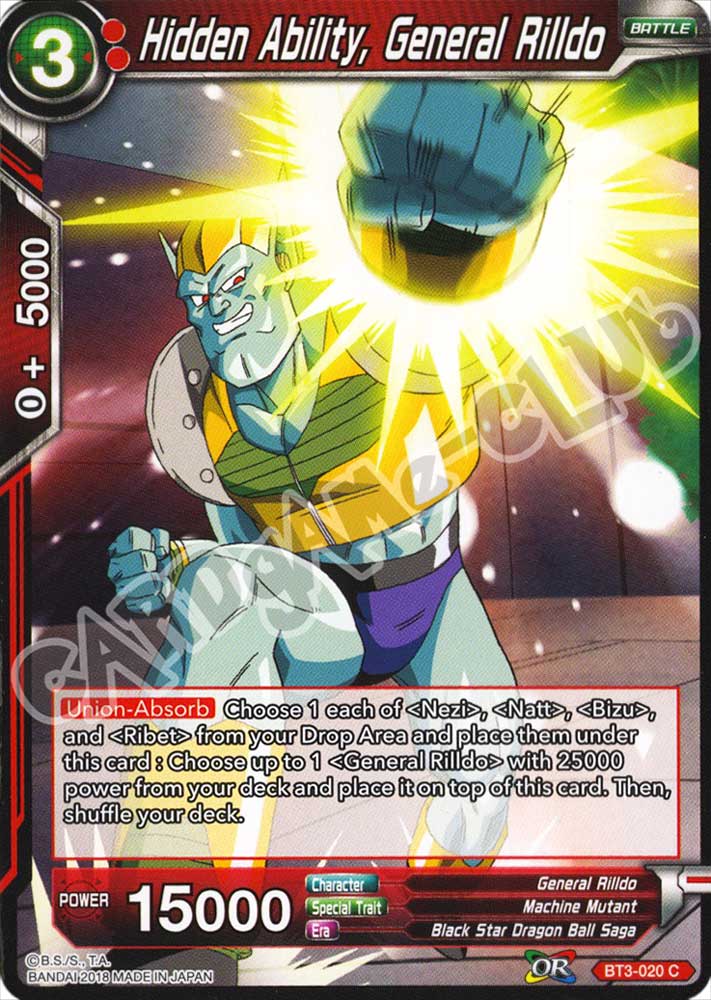 Hidden Ability, General Rilldo comune normale (EN) -NEAR MINT-